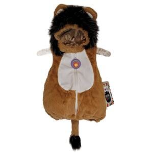 Halloween Costume Lion Baby Toddler 9-12 mo Photo Prop Rainbow Frost Mane NEW